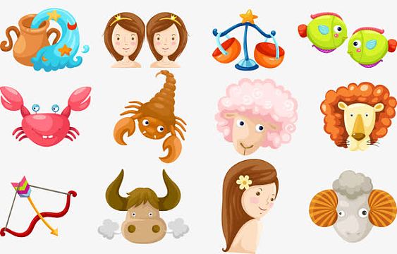 卡通十二星座