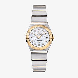 欧米茄星座系列女式石英腕表