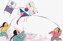放风筝的孩子