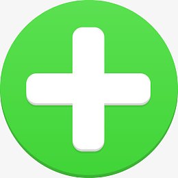 绿色的添加按钮图标