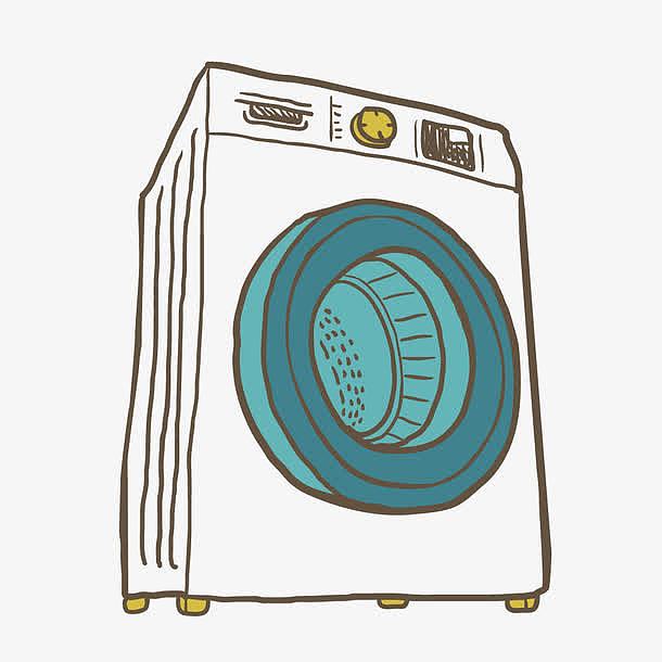 矢量洗衣机素材免费下载_觅元素