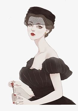 卡通手绘女神