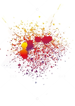 绚丽水彩背景素材图片