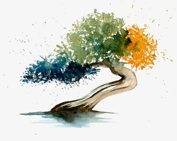 关键词 : 水墨,水彩,装饰,杨树,弯曲,海报,单页,树,彩色,树叶[声明]