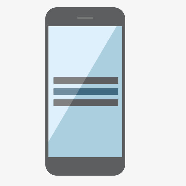矢量智能手机模板素材免费下载_觅元素