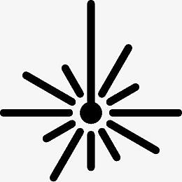工业激光图标
