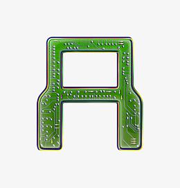 电路板字母a