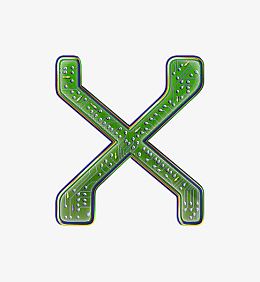 电路板字母x