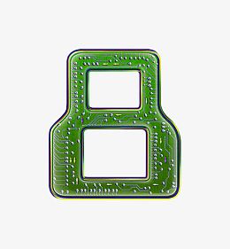 电路板字母数字 8