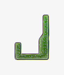 电路板字母j