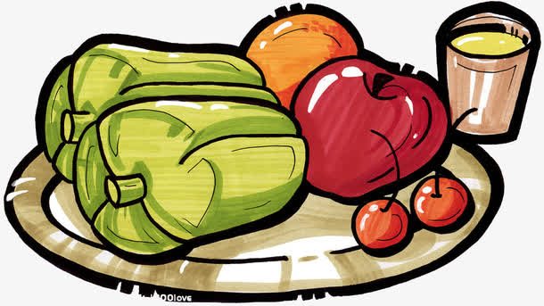 pop手绘图片素材