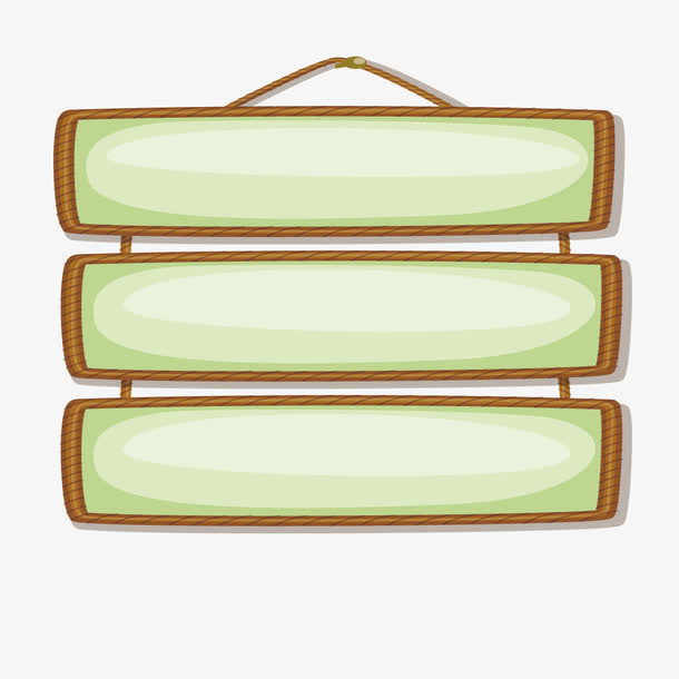 矢量绿色牌子素材免费下载_觅元素