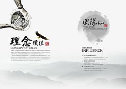 中国风画册模板
