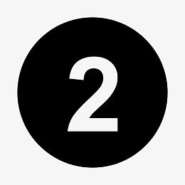 数字序号2图标