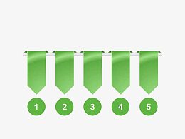 绿色PPT元素