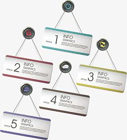 创意吊牌矢量素材