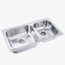 水槽双槽套餐不锈钢厨房