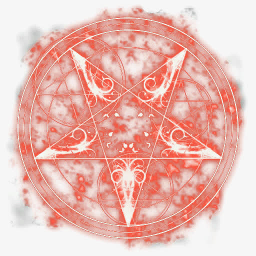 像血一样的魔法阵