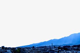 洱海边大山上