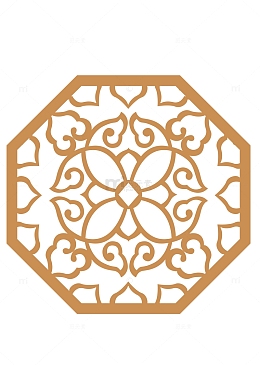中式窗格花纹