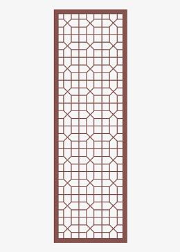 雕刻中式矢量镂空花纹