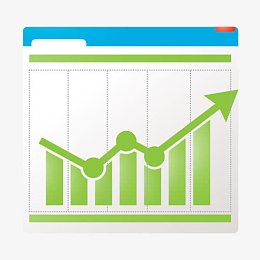 分析酒吧图图表转换转化跟踪金融
