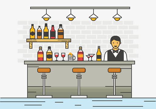 酒吧吧台png酒吧喝酒插画psdpng酒吧荧光之夜海报psdjpg酒吧喝酒png