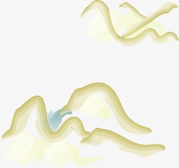 古风山水墨画素材