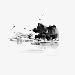 墨水画