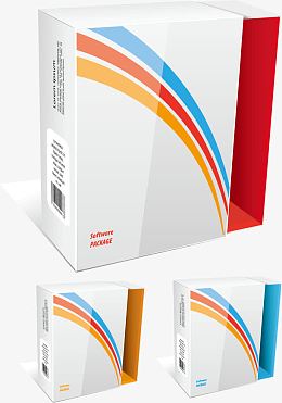 矢量包装盒设计矢量素材