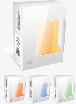 矢量包装盒设计矢量素材