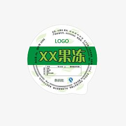 果冻包装盖子