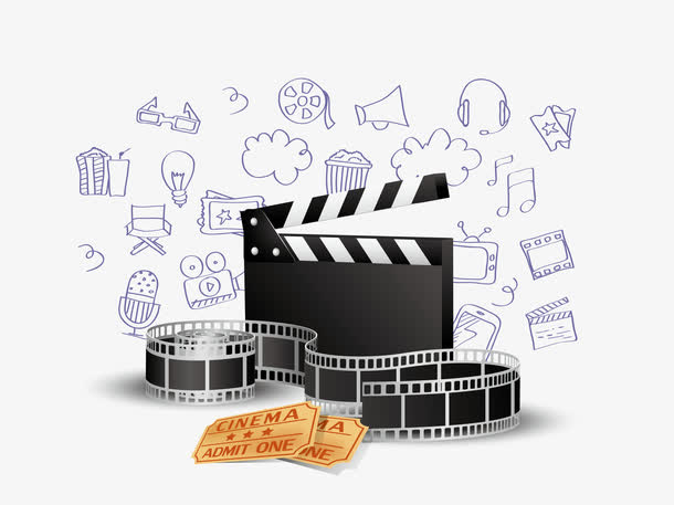 电影元素素材免费下载_觅元素