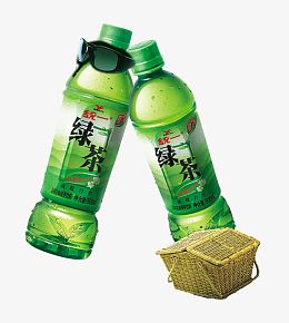 产品实物统一绿茶