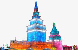 冰雪大世界风景图