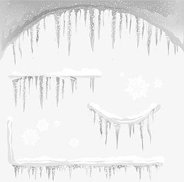 矢量冰雪