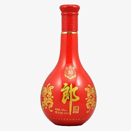 郎酒红花郎十年白酒
