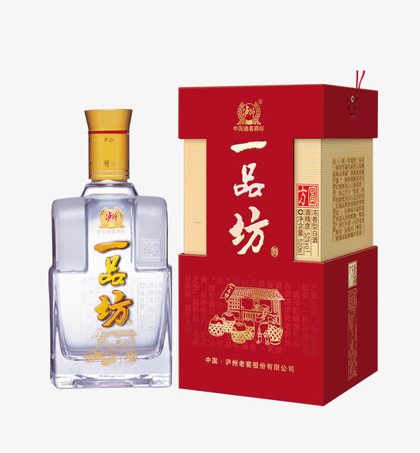 产品实物一品坊白酒