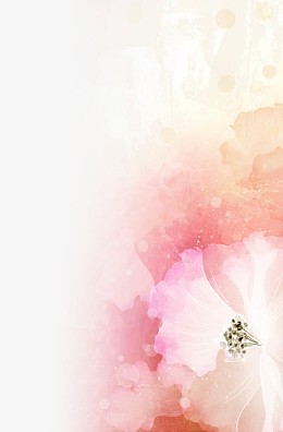 粉色炫彩梦幻花朵花纹