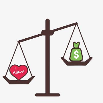 手绘天平png手绘平衡托盘天平png金黄色手绘天平png精致托盘手绘元素