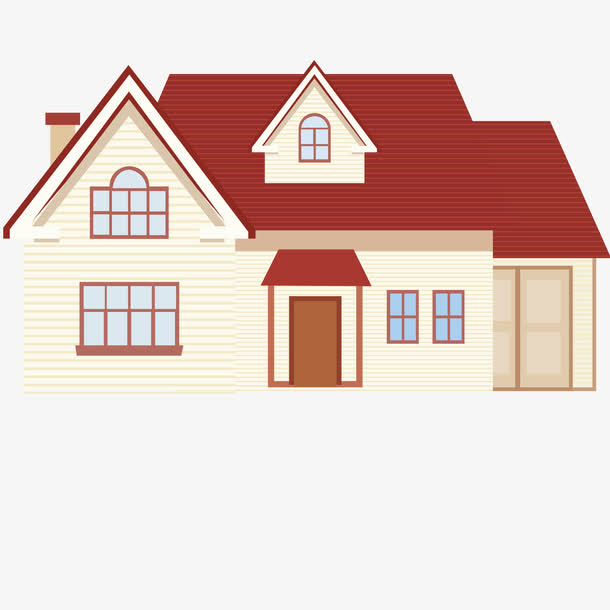 矢量图别墅素材免费下载_觅元素