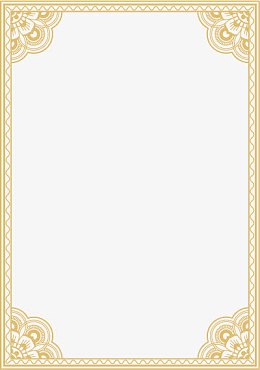 矢量欧式简洁边框纹理