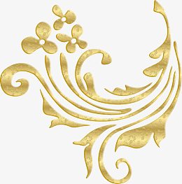 金色花纹