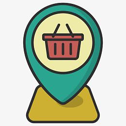 地址购买车导航销店购物店支付5