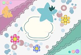 可爱小清新素材图片