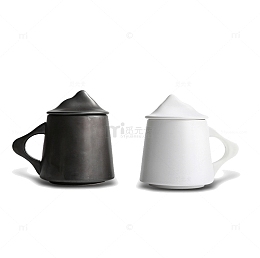 马克杯水杯子对杯