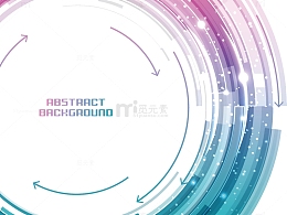 时尚炫彩科技背景矢量素材