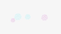 卡通烟花