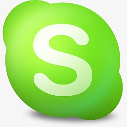 行动skype联系在线图标