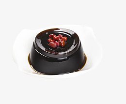 红豆烧仙草免抠素材